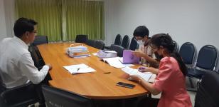 การประชุมติดตามและประเมินผลโครงการอาหารกลางวัน ภาคเรียนที่ 2/2564 ของโรงเรียนสังกัดคณะกรรมการการศึกษาขั้นพื้นฐาน (โรงเรียนแม่สอด) และกองกำกับการตำรวจตระเวชชายแดนที่ 34