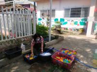 กิจกรรม Big Cleaning Day ศูนย์พัฒนาเด็กเล็กในสังกัดเทศบาลนครแม่สอด
