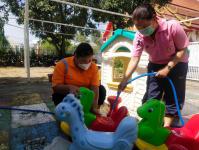 กิจกรรม Big Cleaning Day ศูนย์พัฒนาเด็กเล็กในสังกัดเทศบาลนครแม่สอด