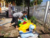 กิจกรรม Big Cleaning Day ศูนย์พัฒนาเด็กเล็กในสังกัดเทศบาลนครแม่สอด