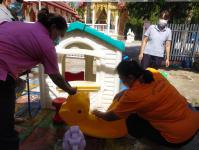 กิจกรรม Big Cleaning Day ศูนย์พัฒนาเด็กเล็กในสังกัดเทศบาลนครแม่สอด