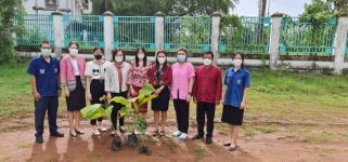 กองสวัสดิการสังคมร่วมกิจกรรมันรักต้นไม้ประจำปีของชาติ พ.ศ.2565 ตามโครงการปลูกต้นไม้และปลูกป่าเฉลิมพระเกียรติ เนื่องในโอกาสมหามงคลพระราชพิธีบรมราชาภิเษก ภายใต้ชื่อ “รวมใจไทย ปลูกต้นไม้ เพื่อแผ่นดิน”สืบสาน 100 ล้านต้น