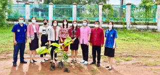 กองสวัสดิการสังคมร่วมกิจกรรมันรักต้นไม้ประจำปีของชาติ พ.ศ.2565 ตามโครงการปลูกต้นไม้และปลูกป่าเฉลิมพระเกียรติ เนื่องในโอกาสมหามงคลพระราชพิธีบรมราชาภิเษก ภายใต้ชื่อ “รวมใจไทย ปลูกต้นไม้ เพื่อแผ่นดิน”สืบสาน 100 ล้านต้น