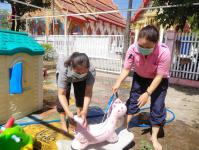 ศูนย์พัฒนาเด็กเล็กในสังกัดเทศบาลนครแม่สอดจัดกิจกรรมวันรักต้นไม้ประจำปีของชาติ พ.ศ.2565