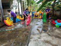 ศูนย์พัฒนาเด็กเล็กในสังกัดเทศบาลนครแม่สอดจัดกิจกรรมวันรักต้นไม้ประจำปีของชาติ พ.ศ.2565