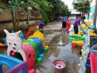 ศูนย์พัฒนาเด็กเล็กในสังกัดเทศบาลนครแม่สอดจัดกิจกรรมวันรักต้นไม้ประจำปีของชาติ พ.ศ.2565