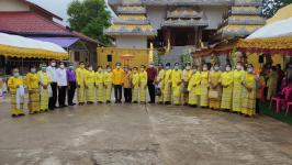 เทศบาลนครแม่สอดร่วมจัดกิจกรรมประเพณีแห่งพระธาตุ 28 พระองค์ ณ วัดสุนทริกาวาส(วัดป่าใหม่)