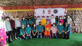 เทศบาลนครแม่สอดร่วมจัดกิจกรรมประเพณีแห่งพระธาตุ 28 พระองค์ ณ วัดสุนทริกาวาส(วัดป่าใหม่)