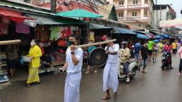 เทศบาลนครแม่สอดร่วมจัดกิจกรรมประเพณีแห่งพระธาตุ 28 พระองค์ ณ วัดสุนทริกาวาส(วัดป่าใหม่)