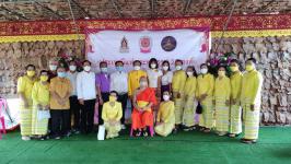 เทศบาลนครแม่สอดร่วมจัดกิจกรรมประเพณีแห่งพระธาตุ 28 พระองค์ ณ วัดสุนทริกาวาส(วัดป่าใหม่)