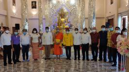 เทศบาลนครแม่สอดร่วมจัดกิจกรรมประเพณีแห่งพระธาตุ 28 พระองค์ ณ วัดสุนทริกาวาส(วัดป่าใหม่)