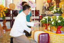 เทศบาลนครแม่สอดร่วมจัดกิจกรรมประเพณีแห่งพระธาตุ 28 พระองค์ ณ วัดสุนทริกาวาส(วัดป่าใหม่)