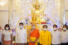 เทศบาลนครแม่สอดร่วมจัดกิจกรรมประเพณีแห่งพระธาตุ 28 พระองค์ ณ วัดสุนทริกาวาส(วัดป่าใหม่)