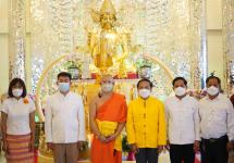 เทศบาลนครแม่สอดร่วมจัดกิจกรรมประเพณีแห่งพระธาตุ 28 พระองค์ ณ วัดสุนทริกาวาส(วัดป่าใหม่)