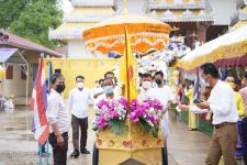 เทศบาลนครแม่สอดร่วมจัดกิจกรรมประเพณีแห่งพระธาตุ 28 พระองค์ ณ วัดสุนทริกาวาส(วัดป่าใหม่)