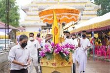 เทศบาลนครแม่สอดร่วมจัดกิจกรรมประเพณีแห่งพระธาตุ 28 พระองค์ ณ วัดสุนทริกาวาส(วัดป่าใหม่)