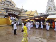 เทศบาลนครแม่สอดร่วมจัดกิจกรรมประเพณีแห่งพระธาตุ 28 พระองค์ ณ วัดสุนทริกาวาส(วัดป่าใหม่)