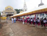 เทศบาลนครแม่สอดร่วมจัดกิจกรรมประเพณีแห่งพระธาตุ 28 พระองค์ ณ วัดสุนทริกาวาส(วัดป่าใหม่)