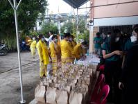 เทศบาลนครแม่สอดร่วมจัดกิจกรรมประเพณีแห่งพระธาตุ 28 พระองค์ ณ วัดสุนทริกาวาส(วัดป่าใหม่)