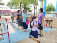 เปิดเทอมวันแรกของนักเรียนเทศบาลวัดดอนแก้ว สังกัดกองการศึกษา เทศบาลนครแม่สอด