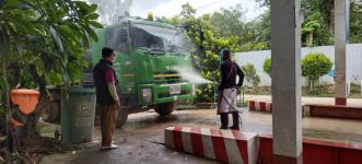 สรุปผลปริมาณน้ำหนักขยะมูลฝอย ของกลุ่ม Clusters อำเภอแม่สอดและอำเภอแม่ระมาด ประจำปีงบประมาณ 2564