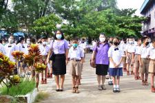 เปิดเทอมวันแรกของนักเรียนโรงเรียนในสังกัดกองการศึกษา เทศบาลนครแม่สอด