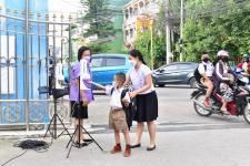 เปิดเทอมวันแรกของนักเรียนโรงเรียนในสังกัดกองการศึกษา เทศบาลนครแม่สอด