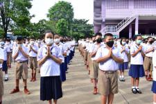 เปิดเทอมวันแรกของนักเรียนโรงเรียนในสังกัดกองการศึกษา เทศบาลนครแม่สอด