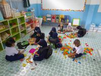 ภาพบรรยากาศการเปิดเทอมวันแรกของสถานศึกษาในสังกัดเทศบาลนครแม่สอด