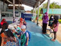 ภาพบรรยากาศการเปิดเทอมวันแรกของสถานศึกษาในสังกัดเทศบาลนครแม่สอด