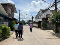 งานพัฒนาชุมชน ลงพื้นที่สำรวจข้อมูลชุมชนจ๊อกจอสามัคคี เพื่อปรับปรุงข้อมูลชุมชนให้เป็นปัจจุบัน และนำไปพัฒนาชุมชนต่อไป