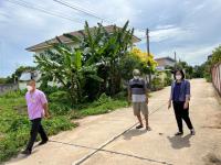 งานพัฒนาชุมชน ลงพื้นที่สำรวจข้อมูลชุมชนมณีไพรสณฑ์ เพื่อปรับปรุงข้อมูลชุมชนให้เป็นปัจจุบัน และนำไปพัฒนาชุมชนต่อไป