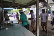 เทศบาลนครแม่สอดจัดบริการฉีดวัคซีนเข็มที่ 2 สำหรับนักเรียนอายุ 5-11 ปี ณ โรงเรียนเทศบาลวัดบุญญาวาส