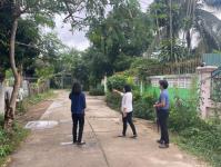 งานพัฒนาชุมชน ลงพื้นที่สำรวจข้อมูลชุมชนบัวคูณ เพื่อปรับปรุงข้อมูลชุมชนให้เป็นปัจจุบัน และนำไปพัฒนาชุมชนต่อไป