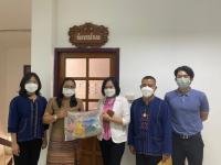 ส่งมอบประดิษฐ์ผีเสื้อประดิษฐ์จากผ้าไทย ในโครงการประดิษฐ์ผีเสื้อ"1 ครัวเรือน 1 ผีเสื้อ ร่วมใจเฉลิมพระเกียรติ" ณ ที่ว่าการอำเภอแม่สอด