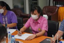 ประชุมการประกวดแข่งขันทักษะทางวิชาการ เทศบาลนครแม่สอด ประจำปี 2565