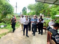 งานสังคมสงเคราะห์ ลงพื้นที่ชุมชนสองแคว 1 ครัวเรือนผ้ประสบเหตุอัคคีภัย เมื่อวันที่ 15 พฤษภาคม 2565 ที่ผ่านมา