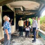 งานสังคมสงเคราะห์ ลงพื้นที่ชุมชนสองแคว 1 ครัวเรือนผ้ประสบเหตุอัคคีภัย เมื่อวันที่ 15 พฤษภาคม 2565 ที่ผ่านมา