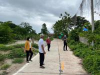 งานพัฒนาชุมชน ลงพื้นที่สำรวจข้อมูลชุมชนตาลเดี่ยว เพื่อปรับปรุงข้อมูลชุมชนให้เป็นปัจจุบัน และเพื่อนำไปพัฒนาชุมชนต่อไป