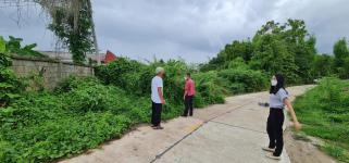 งานพัฒนาชุมชน ลงพื้นที่สำรวจข้อมูลชุมชนตาลเดี่ยว เพื่อปรับปรุงข้อมูลชุมชนให้เป็นปัจจุบัน และเพื่อนำไปพัฒนาชุมชนต่อไป