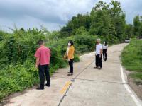 งานพัฒนาชุมชน ลงพื้นที่สำรวจข้อมูลชุมชนตาลเดี่ยว เพื่อปรับปรุงข้อมูลชุมชนให้เป็นปัจจุบัน และเพื่อนำไปพัฒนาชุมชนต่อไป