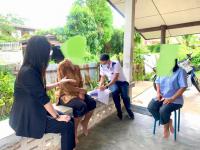 ลงพื้นที่ชุมชนสักทอง เยี่ยมบ้านผู้ประสบปัญหาทางสังคมด้านการครองชีพ เพื่อให้คำแนะนำการเข้าถึงสิทธิสวัสดิการ และเพื่อวางแผนการพิจารณาให้ความช่วยเหลือด้านการพัฒนาคุณภาพชีวิตต่อไป