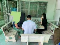 ลงพื้นที่ชุมชนสักทอง เยี่ยมบ้านผู้ประสบปัญหาทางสังคมด้านการครองชีพ เพื่อให้คำแนะนำการเข้าถึงสิทธิสวัสดิการ และเพื่อวางแผนการพิจารณาให้ความช่วยเหลือด้านการพัฒนาคุณภาพชีวิตต่อไป