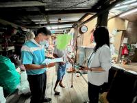 ลงพื้นที่ ชุมชนบ้านทุ่ง และชุมชนจ๊อกจอ เยี่ยมบ้านผู้ประสบปัญหาทางสังคมด้านการครองชีพ