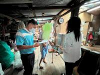 ลงพื้นที่ ชุมชนบ้านทุ่ง และชุมชนจ๊อกจอ เยี่ยมบ้านผู้ประสบปัญหาทางสังคมด้านการครองชีพ