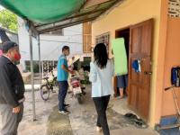 ลงพื้นที่ ชุมชนบ้านทุ่ง และชุมชนจ๊อกจอ เยี่ยมบ้านผู้ประสบปัญหาทางสังคมด้านการครองชีพ