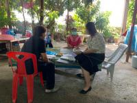 งานส่งเสริมสวัสดิการสังคม ร่วมกับคณะกรรมการสมาคมฌาปนกิจสงเคราะห์ชุมชนเทศบาลนครแม่สอดลงพื้นที่ชุมชนบ้านเหนือสามัคคี ชุมชนสักทอง