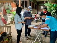 งานสังคมสงเคราะห์ลงพื้นที่ ชุมชนสองแควสอง โดยให้บริการในภารกิจของศูนย์บริการคนพิการทั่วไปเทศบาลนครแม่สอด