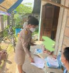 งานสังคมสงเคราะห์ลงพื้นที่ชุมชนบ้านเหนือสามัคคีและชุมชนร่วมใจ เยี่ยมบ้านผู้ประสบปัญหาทางสังคมด้านการครองชีพ 