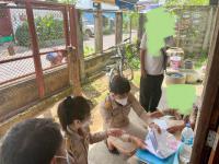 งานสังคมสงเคราะห์ลงพื้นที่ชุมชนบ้านเหนือสามัคคีและชุมชนร่วมใจ เยี่ยมบ้านผู้ประสบปัญหาทางสังคมด้านการครองชีพ 